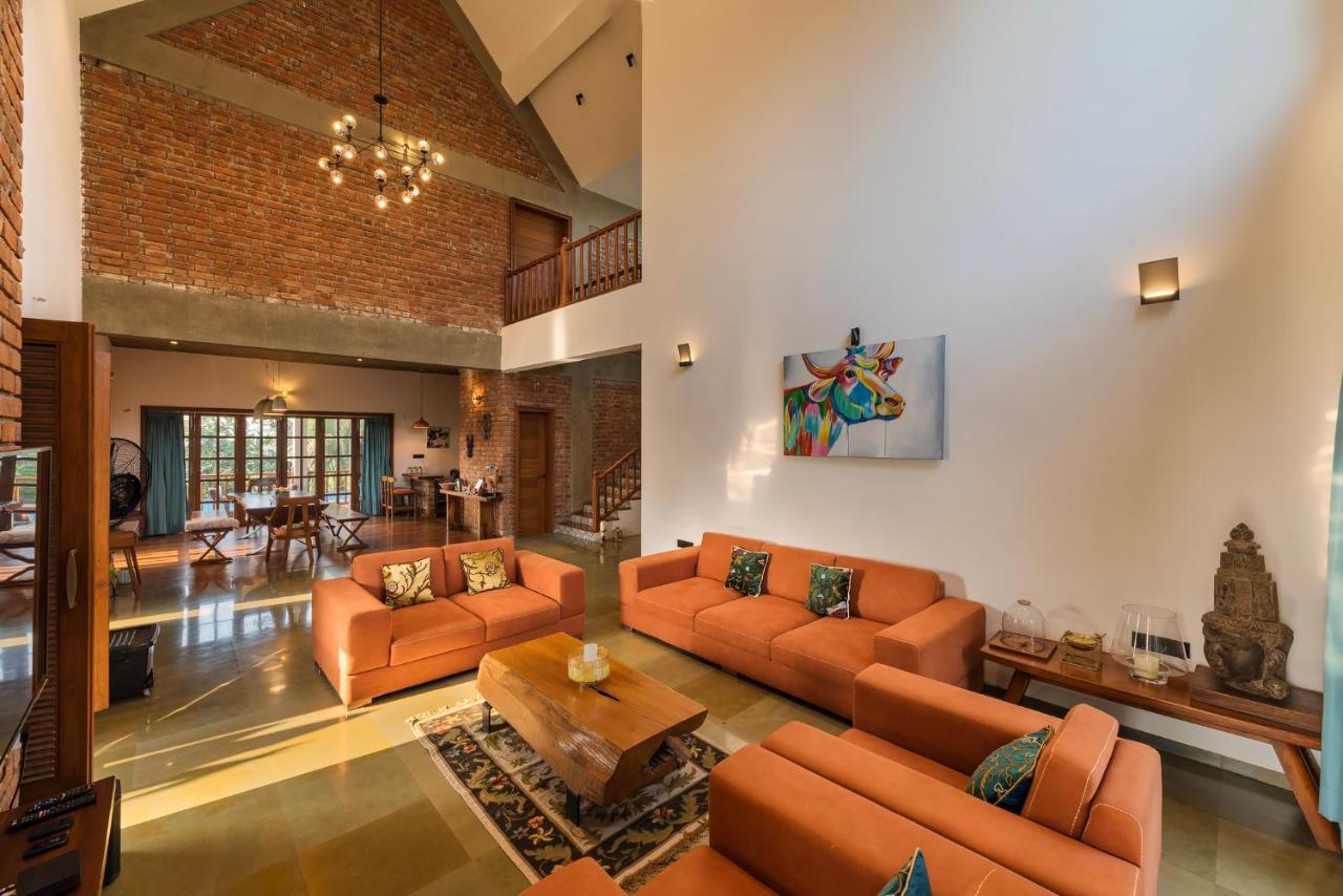Saffronstays Happy Fields, Pune - Luxury Farmstay With Farm To Table Food 외부 사진