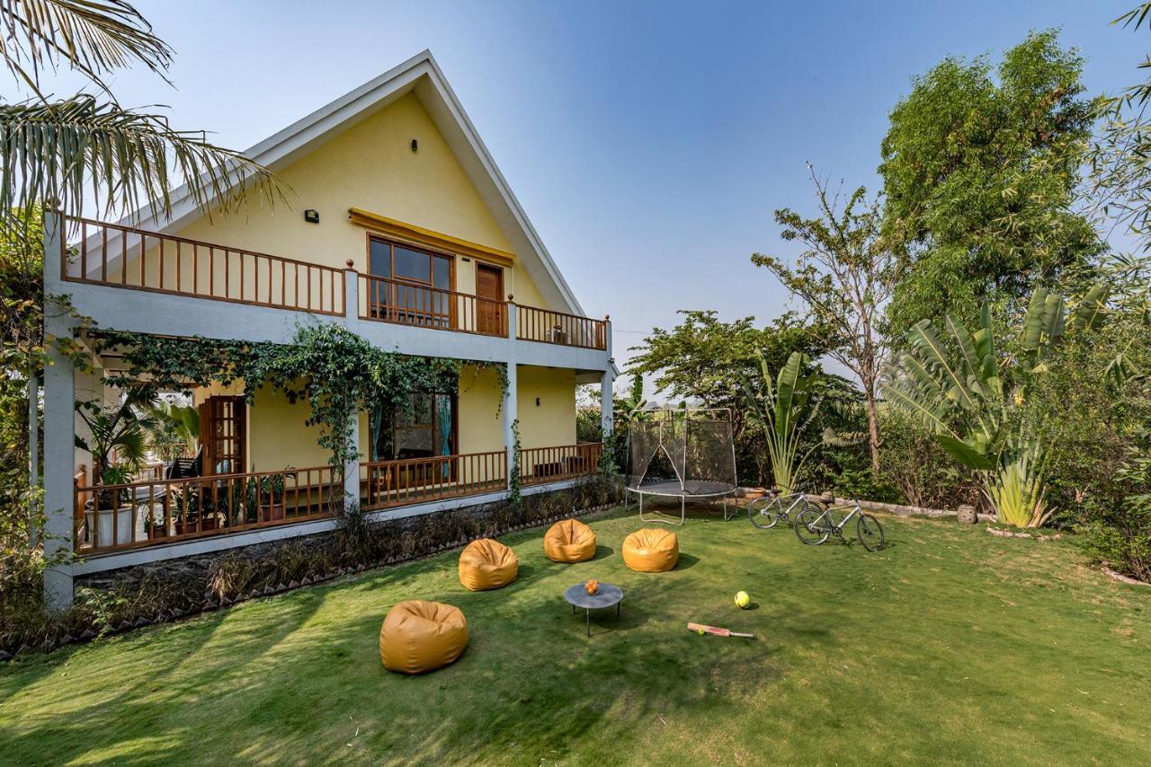 Saffronstays Happy Fields, Pune - Luxury Farmstay With Farm To Table Food 외부 사진
