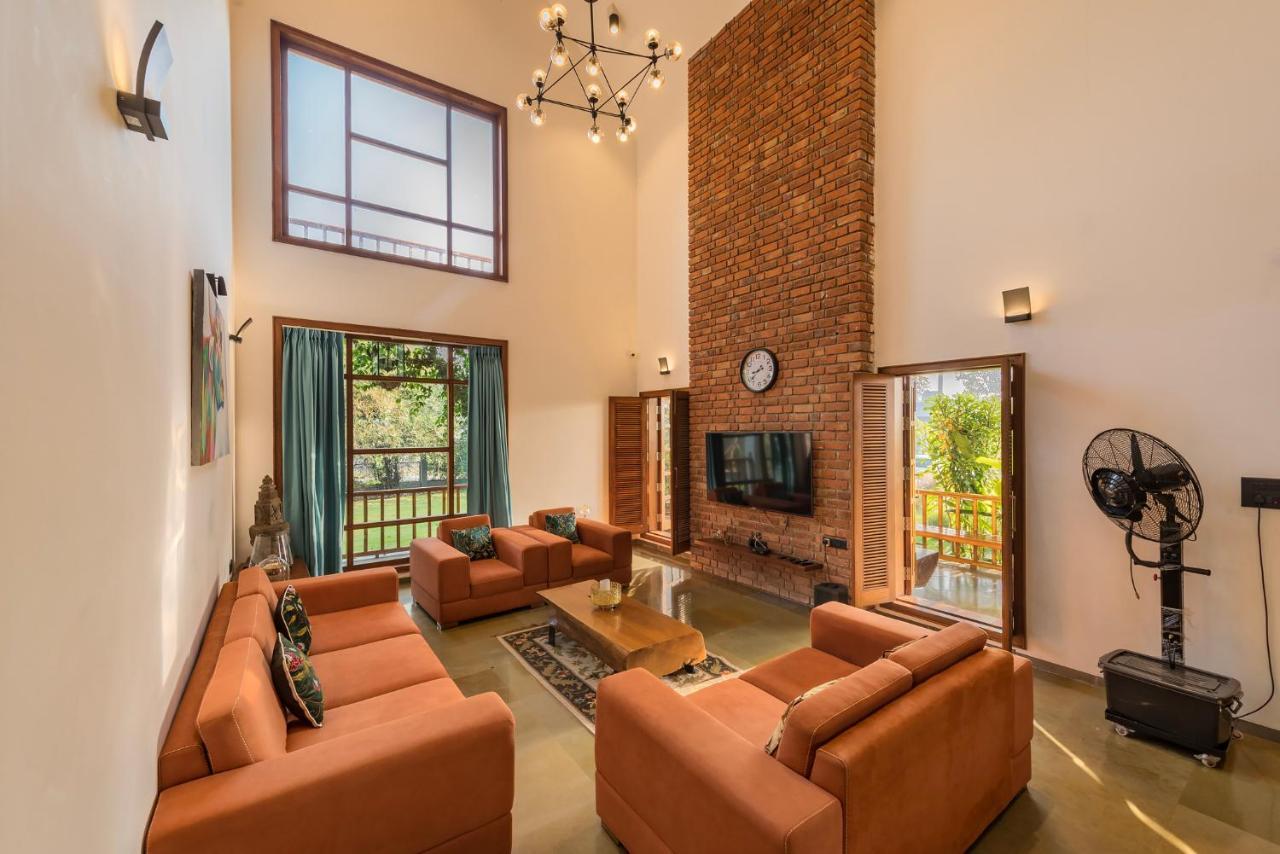 Saffronstays Happy Fields, Pune - Luxury Farmstay With Farm To Table Food 외부 사진