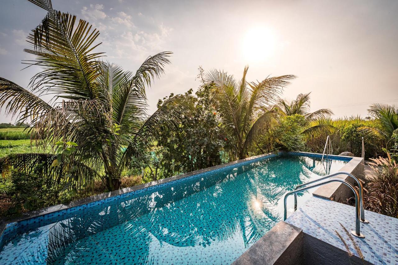 Saffronstays Happy Fields, Pune - Luxury Farmstay With Farm To Table Food 외부 사진