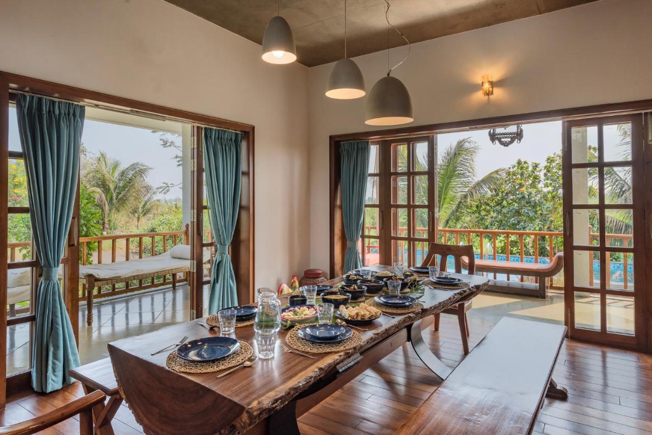 Saffronstays Happy Fields, Pune - Luxury Farmstay With Farm To Table Food 외부 사진